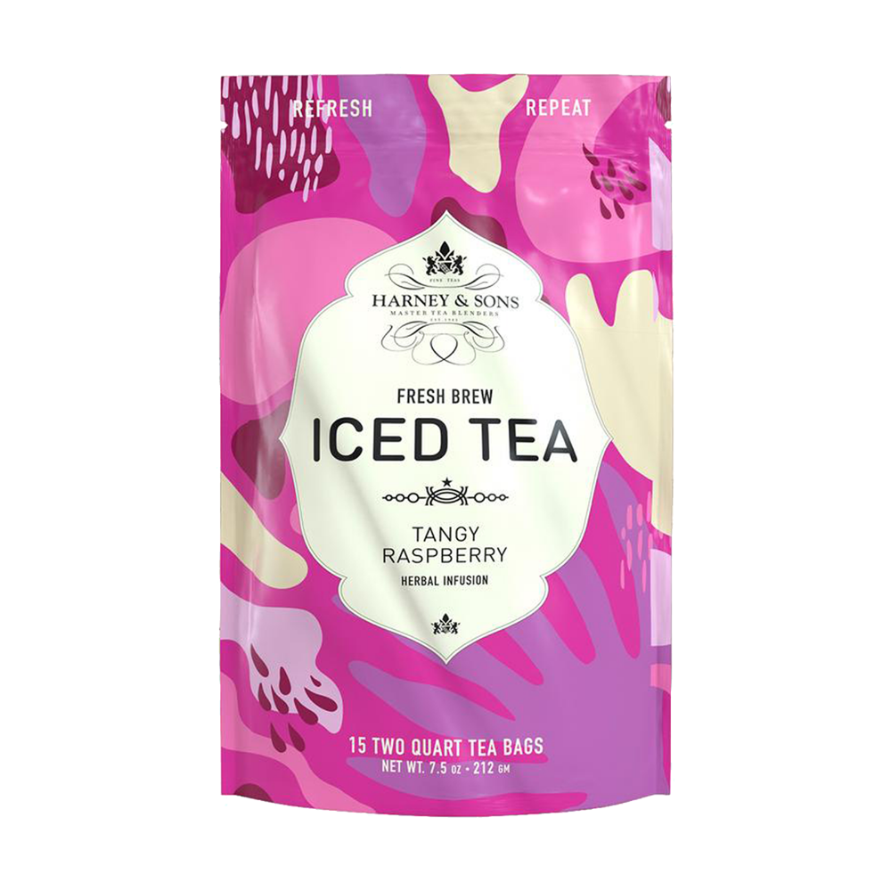 Raspberry Iced Tea - Harney & Sons Teas, European Distribution Center