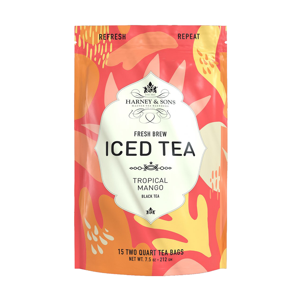 Tropical Mango Ice Tea - Harney & Sons Teas, European Distribution Center