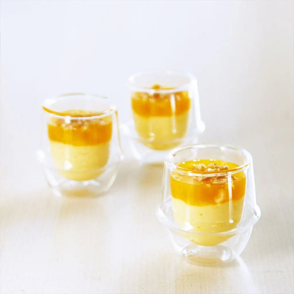 Kinto KRONOS Doppelwandiges Glas, 80ml